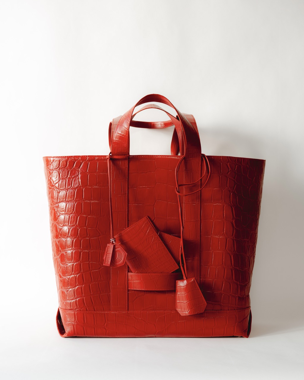 Bell Bag Engine Red Croc